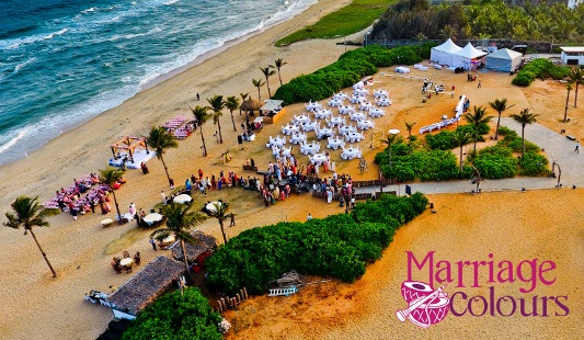 Beach Wedding at Mahabalipuram