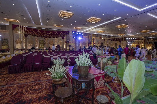 royal wedding theme, confluence banquet and resort