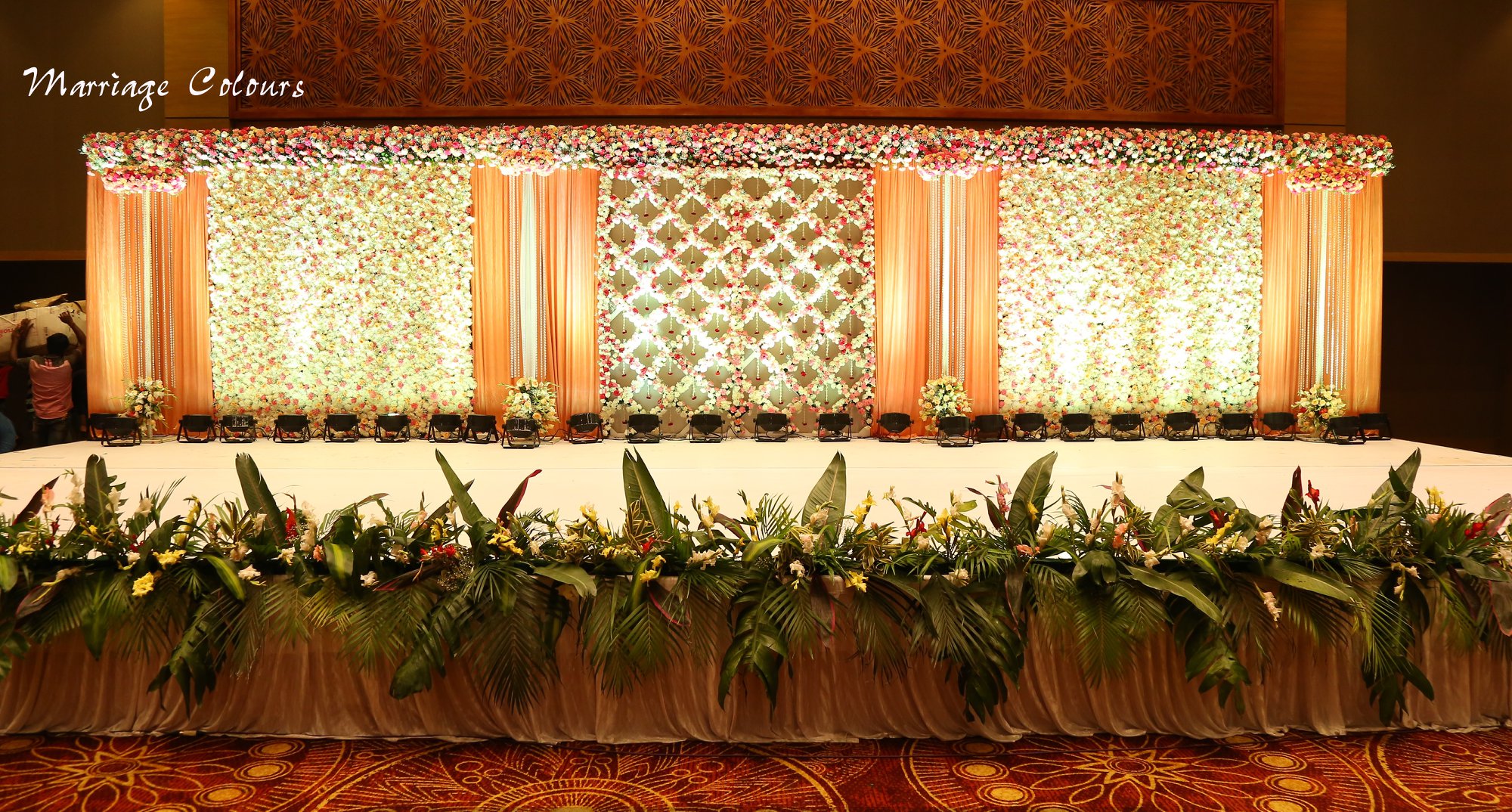 nikah decor at feathers hotel guindy