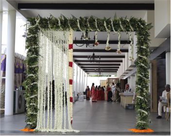 Beach Wedding Chennai Ideal Beach Resort -Entrance arch