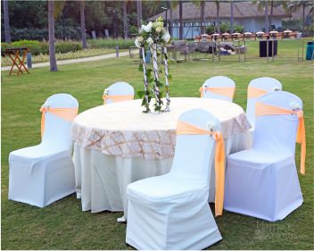 beach wedding sheraton grand guest seating